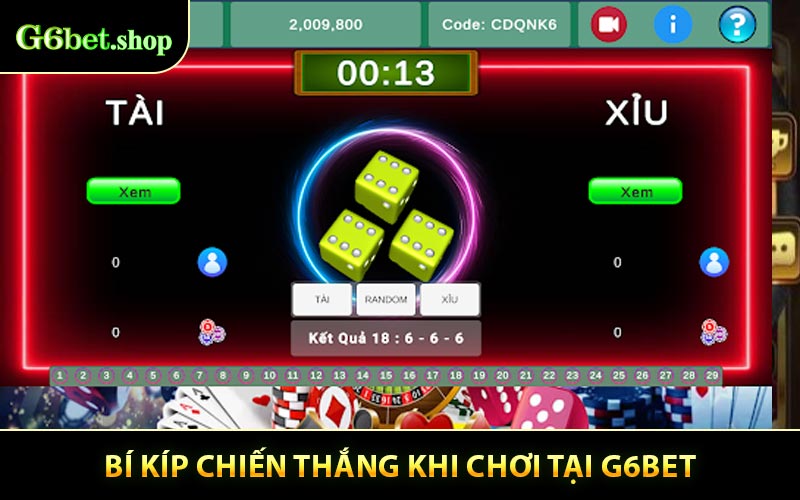 Cách Khám Phá Và Bí Kíp Chiến Thắng Khi Chơi Tại G6BET